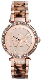 Michael Kors Różowe złoto/Stal w kolorze różowego złota Ø39 mm MK6190