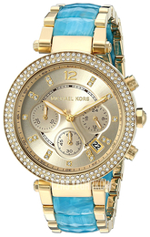 Michael Kors Żółte złoto/Stal w odcieniu złota Ø39 mm MK6364