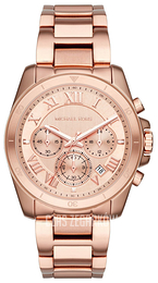 Michael Kors Brecken Różowe złoto/Stal w kolorze różowego złota Ø40 mm MK6367