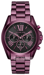 Michael Kors Czarny/Stal Ø43 mm MK6398