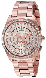 Michael Kors Vail Różowe złoto/Stal w kolorze różowego złota Ø38 mm MK6422