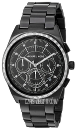 Michael Kors Vail Czarny/Stal Ø38 mm MK6423