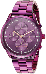 Michael Kors Purpurowy/Stal Ø40 mm MK6523