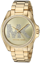 Michael Kors Bradshaw Żółte złoto/Stal w odcieniu złota Ø43 mm MK6555