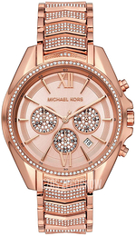 Michael Kors Whitney Różowe złoto/Stal w kolorze różowego złota Ø44 mm MK6730