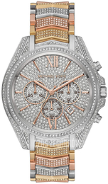 Michael Kors Srebrny/Stal w kolorze różowego złota Ø44 mm MK6741