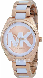 Michael Kors Różowe złoto/Żywica z tworzywa sztucznego Ø42 mm MK7134