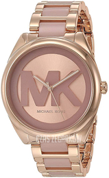 Michael Kors Różowe złoto/Żywica z tworzywa sztucznego Ø42 mm MK7135