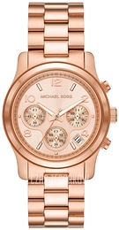 Michael Kors Runway Różowe złoto/Stal w kolorze różowego złota Ø38 mm MK7324