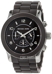 Michael Kors Czarny/Stal Ø45 mm MK8129