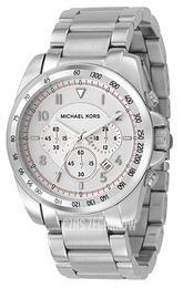 Michael Kors Srebrny/Stal Ø47 mm MK8131