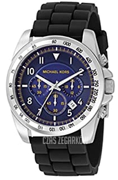 Michael Kors Niebieski/Guma Ø45 mm MK8133