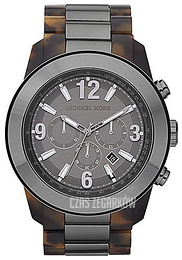 Michael Kors Szary/Żywica z tworzywa sztucznego Ø51 mm MK8251