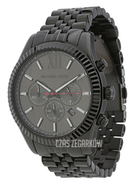 Michael Kors Lexington Czarny/Stal Ø45 mm MK8320