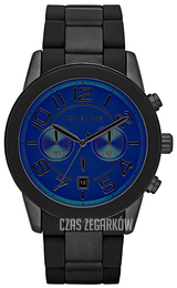 Michael Kors Mercer Niebieski/Stal Ø45 mm MK8326