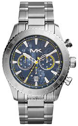 Michael Kors Niebieski/Stal Ø45 mm MK8351