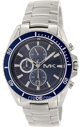 Michael Kors Niebieski/Stal Ø45 mm MK8354