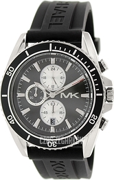 Michael Kors Czarny/Guma Ø45 mm MK8355