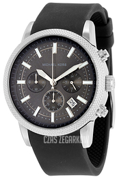 Michael Kors Czarny/Guma Ø43 mm MK8409