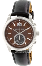 Michael Kors Aiden Brązowy/Skóra Ø43 mm MK8415