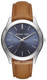 Michael Kors Runway Niebieski/Skóra Ø42 mm MK8508