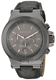 Michael Kors Dylan Szary/Skóra Ø46 mm MK8511