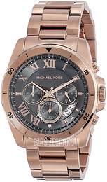 Michael Kors Czarny/Stal w kolorze różowego złota Ø44 mm MK8563