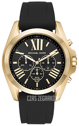 Michael Kors Bradshaw Czarny/Guma Ø47 mm MK8578