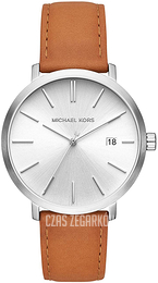 Michael Kors Blake Srebrny/Skóra Ø42 mm MK8673