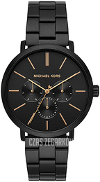 Michael Kors Czarny/Stal Ø42 mm MK8703