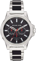 Michael Kors Czarny/Guma Ø44 mm MK8719