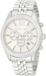 Michael Kors Lexington Srebrny/Stal Ø44 mm MK8789