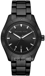 Michael Kors Layton Czarny/Stal Ø44 mm MK8817