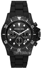 Michael Kors Everest Czarny/Stal Ø45 mm MK8980