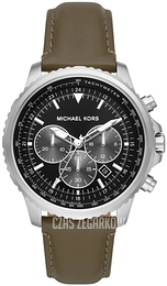 Michael Kors Cortlandt Czarny/Skóra Ø44 mm MK8985