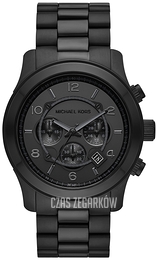 Michael Kors Runway Czarny/Stal Ø45 mm MK9073