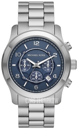 Michael Kors Runway Niebieski/Stal Ø45 mm MK9105