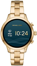 Michael Kors Ekran LCD/Stal w odcieniu złota Ø41 mm MKT5045