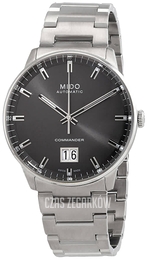Mido Commander Szary/Stal Ø42 mm M021.626.11.061.00
