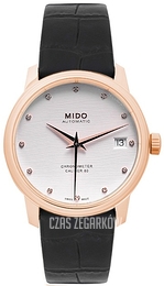 Mido Baroncelli Srebrny/Skóra Ø34 mm M027.208.36.036.00