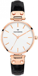 Mockberg Original Biały/Stal w kolorze różowego złota Ø34 mm MO123