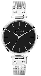 Mockberg Mesh Czarny/Stal Ø34 mm MO1604