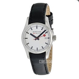 Mondaine Biały/Skóra Ø28 mm A629.30341.11SBB.XL