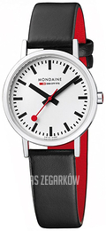 Mondaine Biały/Skóra Ø30 mm A658.30323.16SBB