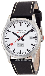 Mondaine Biały/Skóra Ø41 mm A667.30308.16SBB