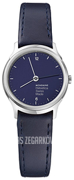 Mondaine Helvetica Niebieski/Skóra Ø26 mm MH1.L1140.LD