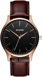 MVMT Series Czarny/Skóra Ø40 mm D-MT01-BLBR