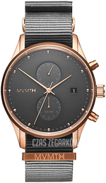 MVMT Voyager Szary/Tkanina Ø42 mm D-MV01-RGGR2