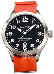 Nautica BFD 101 Czarny/Tkanina Ø42 mm A09921G
