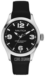 Nautica Dress Czarny/Guma Ø44 mm A11593G